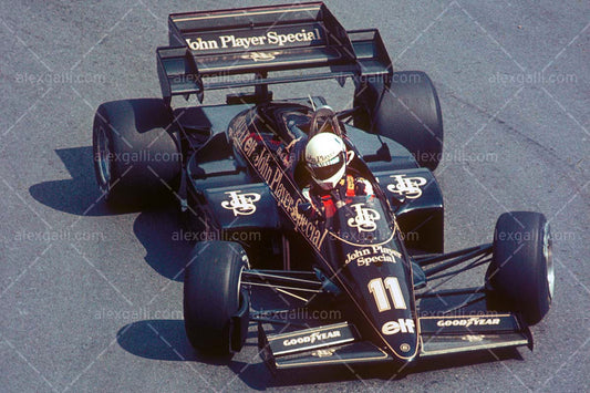 F1 1984 Elio De Angelis - Lotus 95T - 19840035