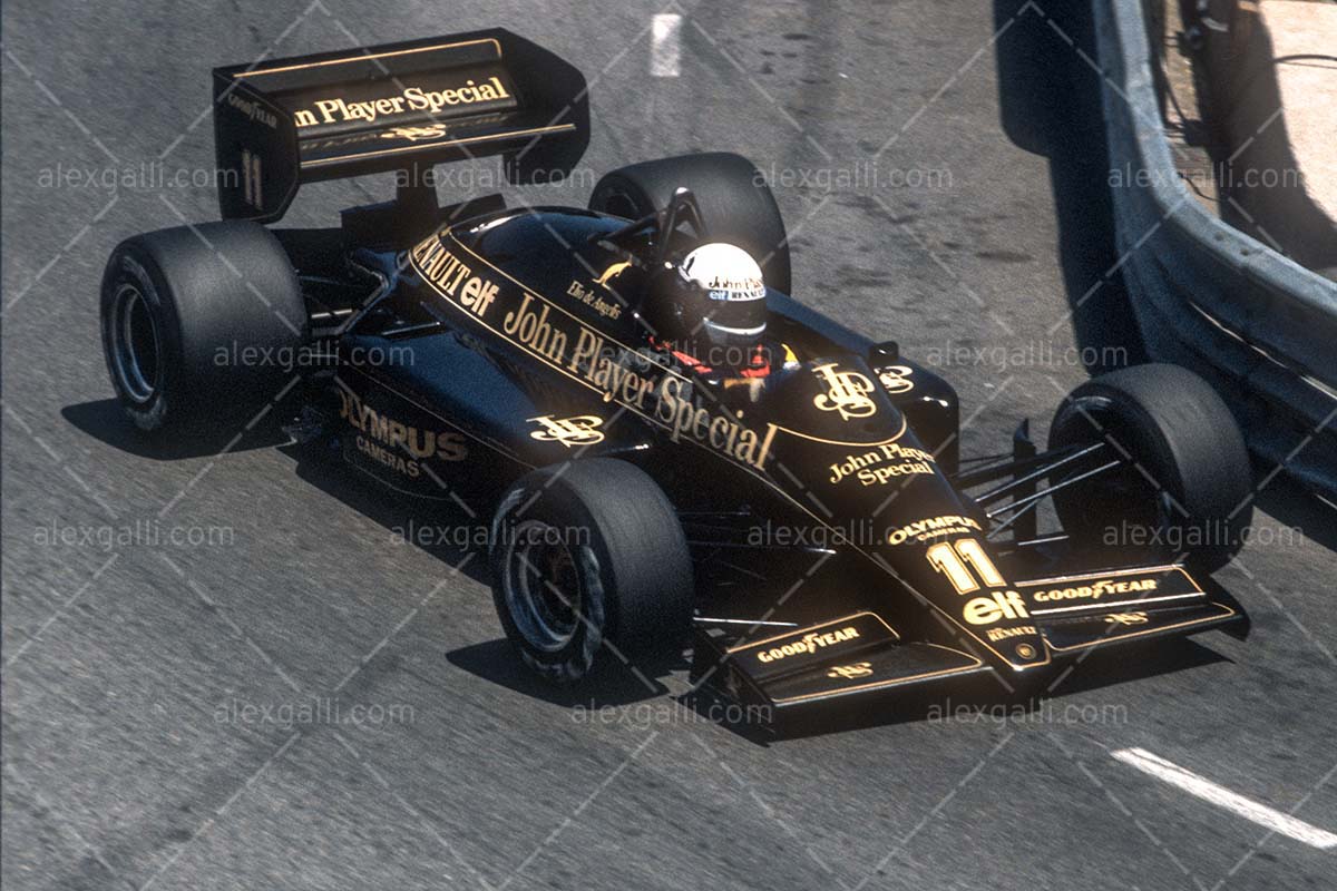 F1 1985 Elio De Angelis - Lotus 97T - 19850043