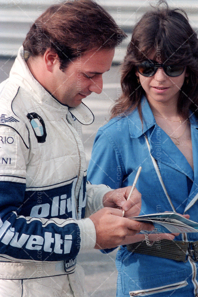 F1 1986 Elio De Angelis - Brabham BT55 - 19860028