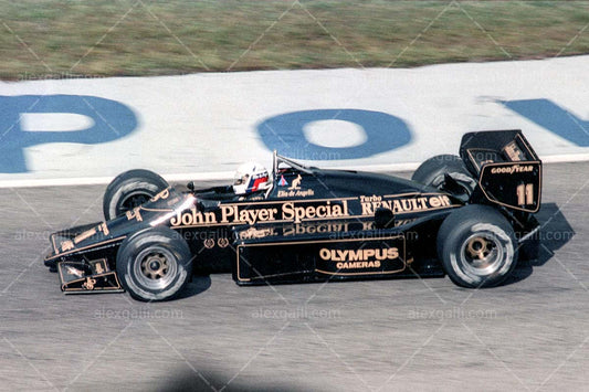 F1 1985 Elio De Angelis - Lotus 97T - 19850041