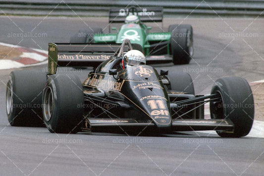 F1 1985 Elio De Angelis - Lotus 97T - 19850037