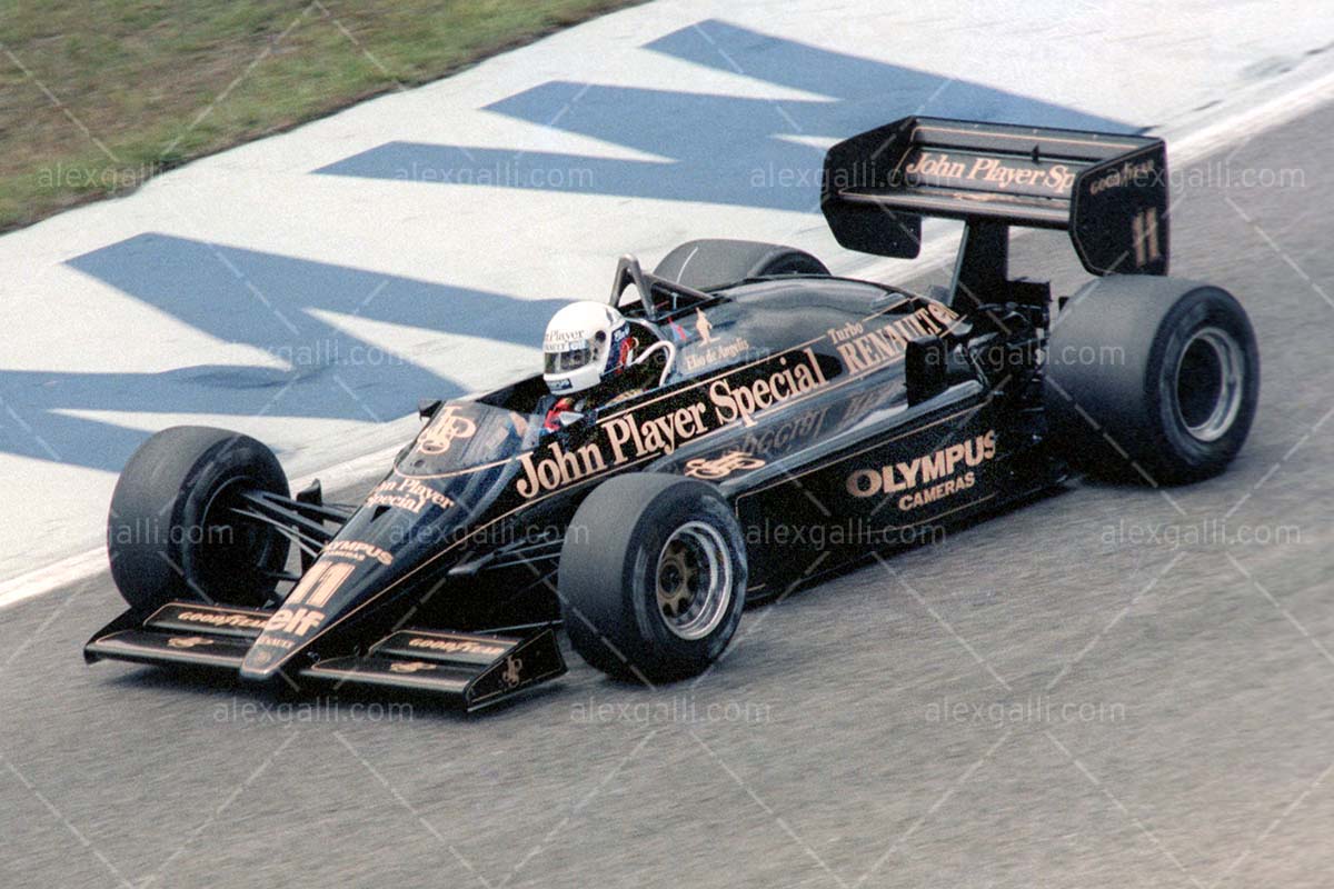 F1 1985 Elio De Angelis - Lotus 97T - 19850042