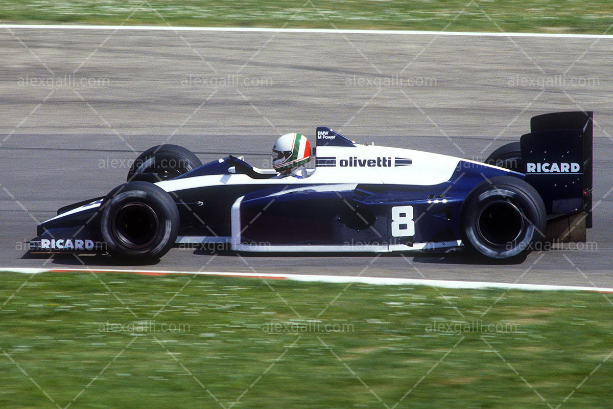 F1 1987 Andrea De Cesaris - Brabham BT56 - 19870052