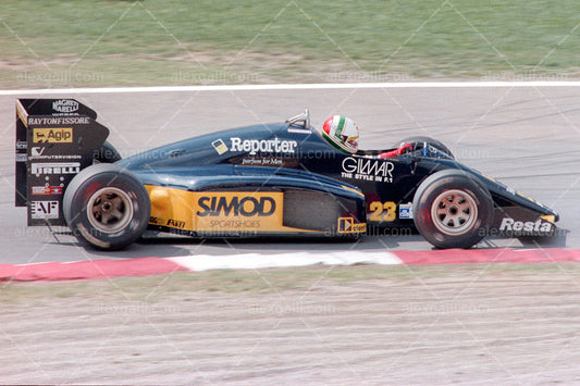 F1 1986 Andrea De Cesaris - Minardi M186 - 19860036