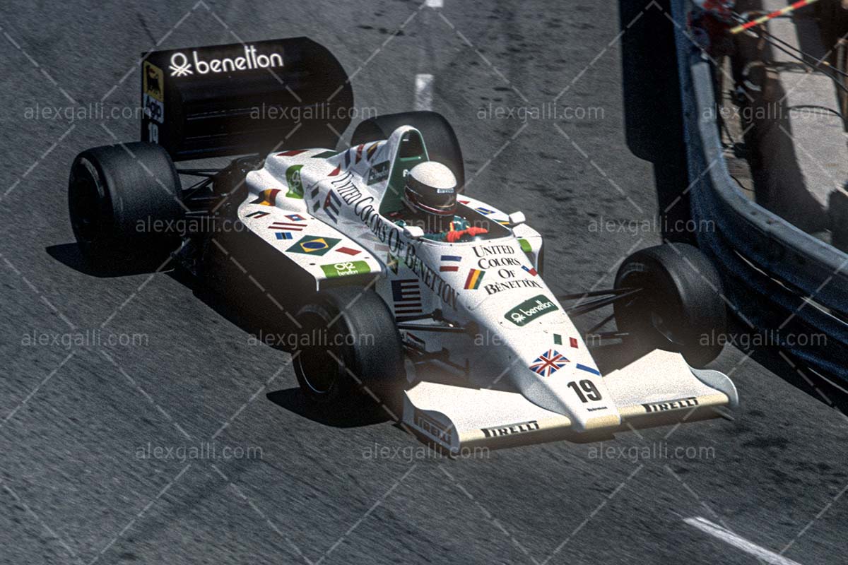 F1 1985 Teo Fabi - Toleman TG185 - 19850048
