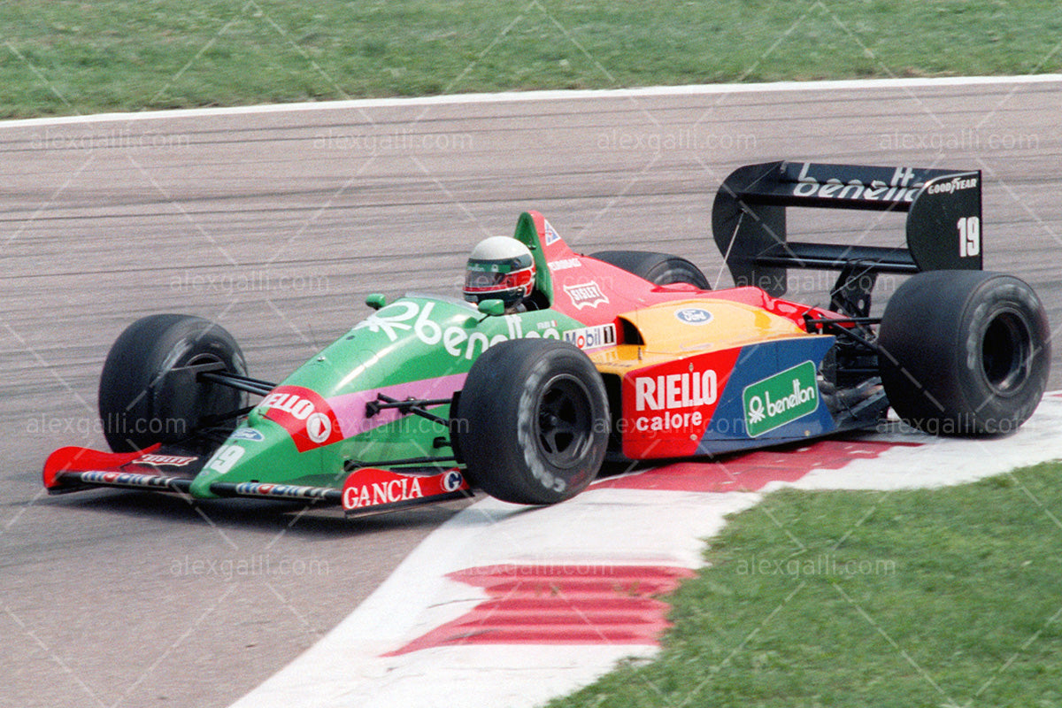 F1 1987 Teo Fabi - Benetton B187 - 19870058