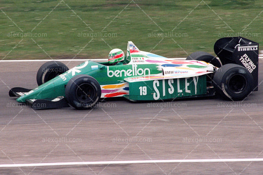 F1 1986 Teo Fabi - Benetton B186 - 19860044