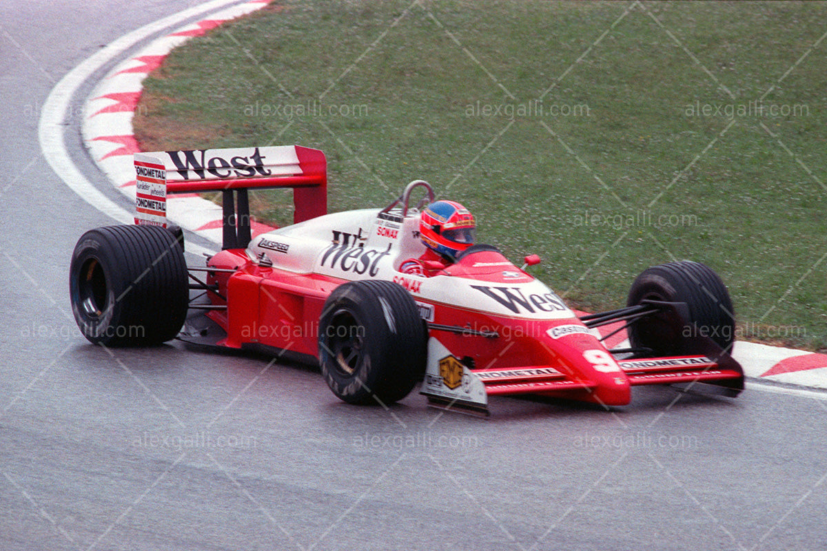 F1 1988 Piercarlo Ghinzani - Zakspeed 881 - 19880027