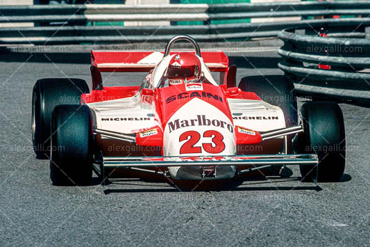 F1 1981 Bruno Giacomelli - Alfa Romeo 179 - 19810018