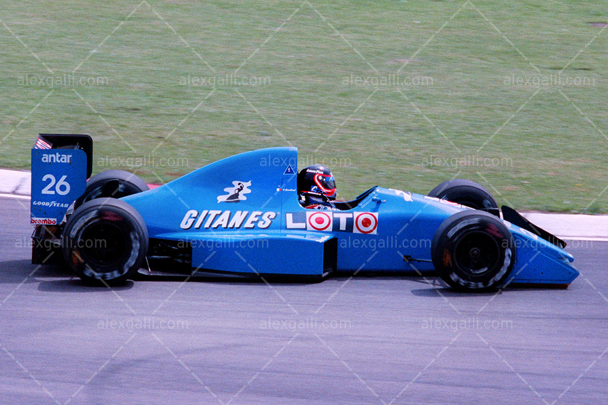 F1 1989 Olivier Grouillard - Ligier JS33 - 19890032