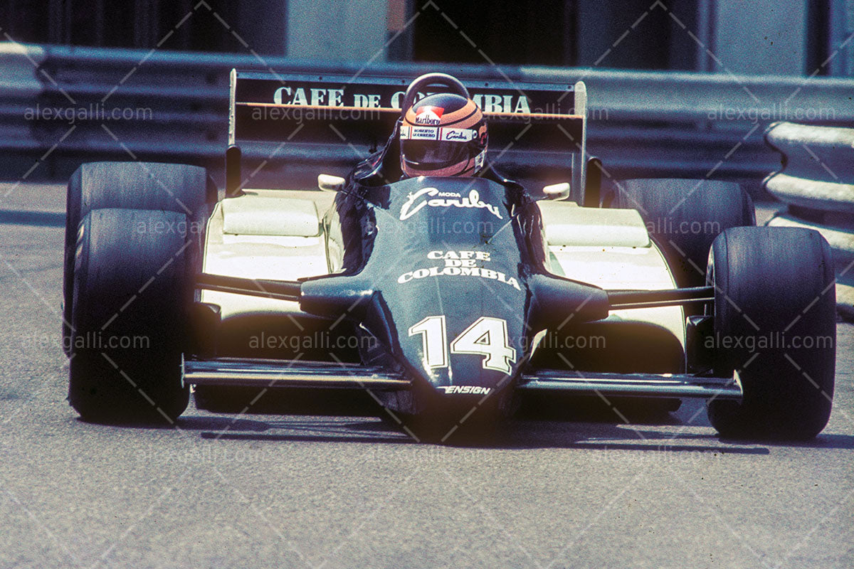 F1 1982 Roberto Guerrero - Ensign N181 - 19820032