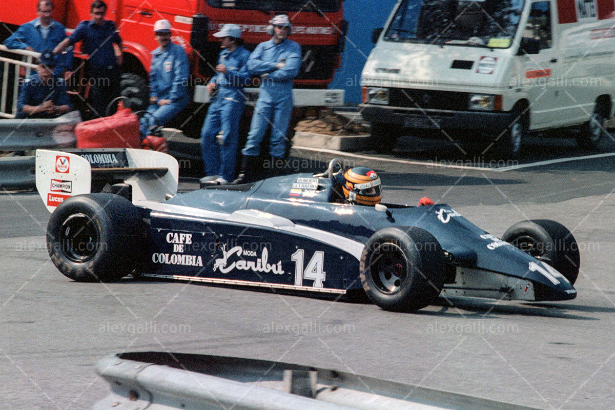 F1 1982 Roberto Guerrero - Ensign N181 - 19820031