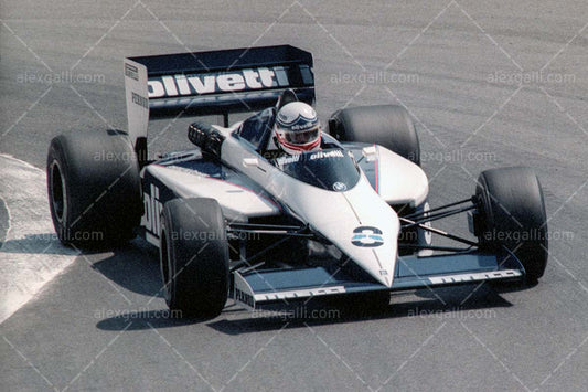 F1 1985 Francois Hesnault - Brabham BT54 - 19850056