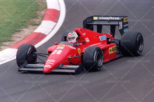 F1 1986 Stefan Johansson - Ferrari F1-86 - 19860047