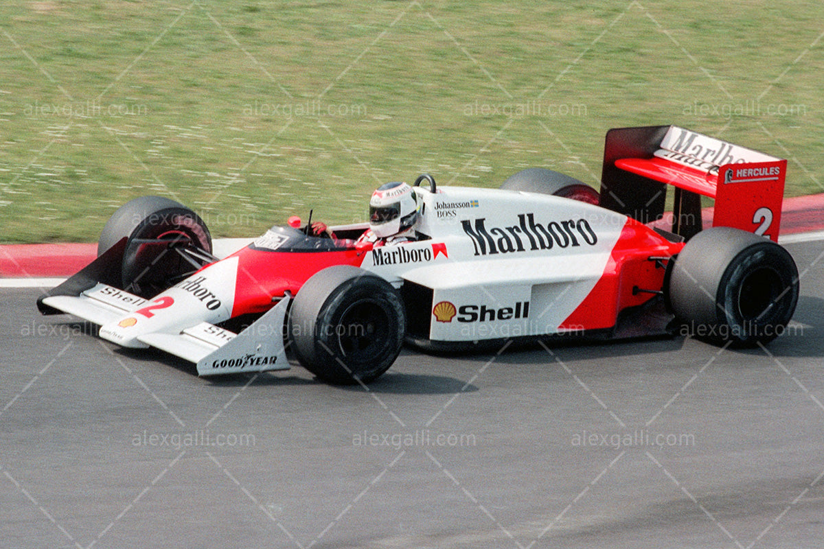F1 1987 Stefan Johansson - McLaren MP4/3 - 19870066