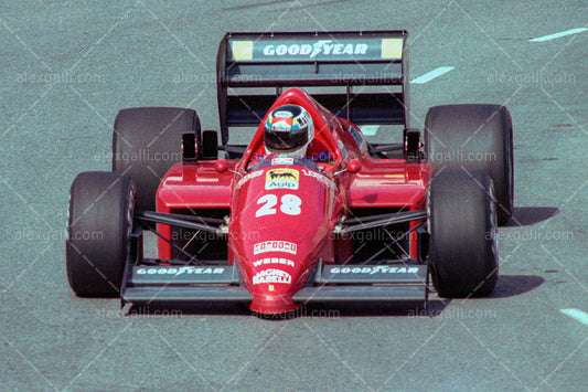 F1 1986 Stefan Johansson - Ferrari F1-86 - 19860055