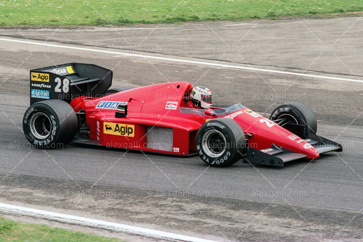 F1 1986 Stefan Johansson - Ferrari F1-86 - 19860048