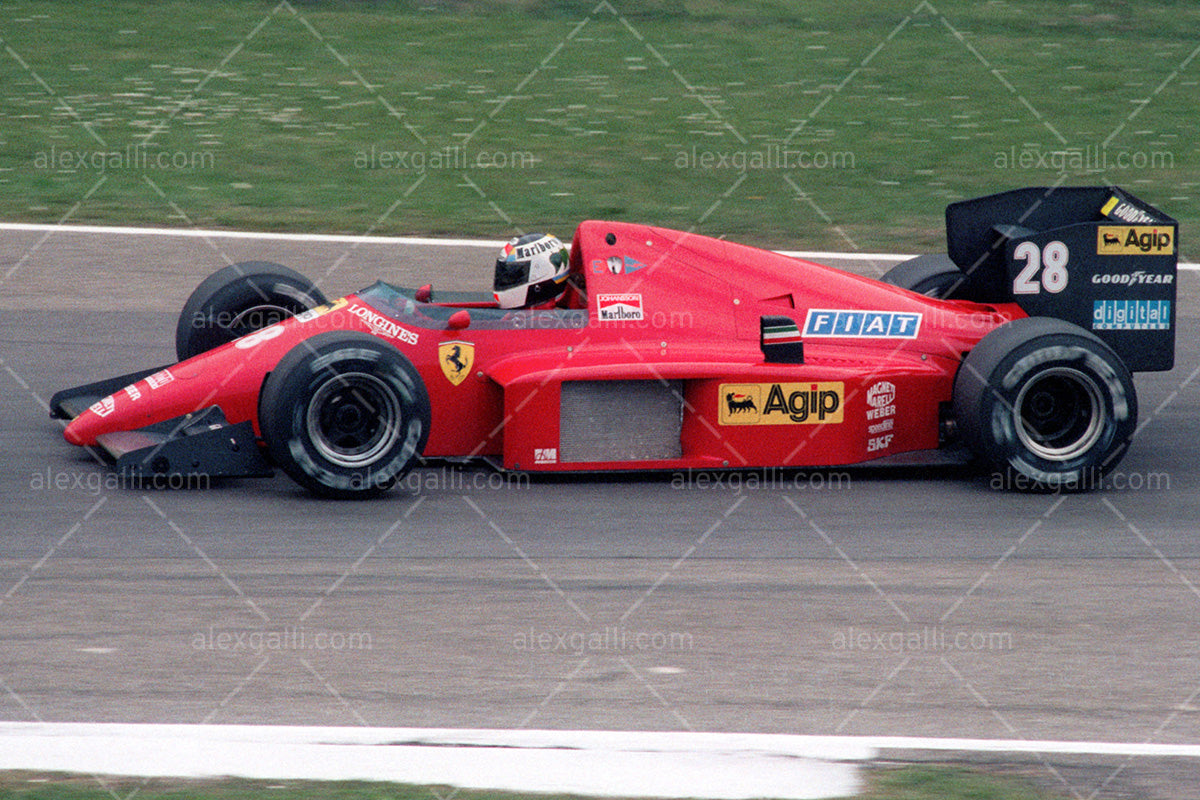 F1 1986 Stefan Johansson - Ferrari F1-86 - 19860049