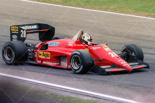 F1 1985 Stefan Johansson - Ferrari 156/85 - 19850063