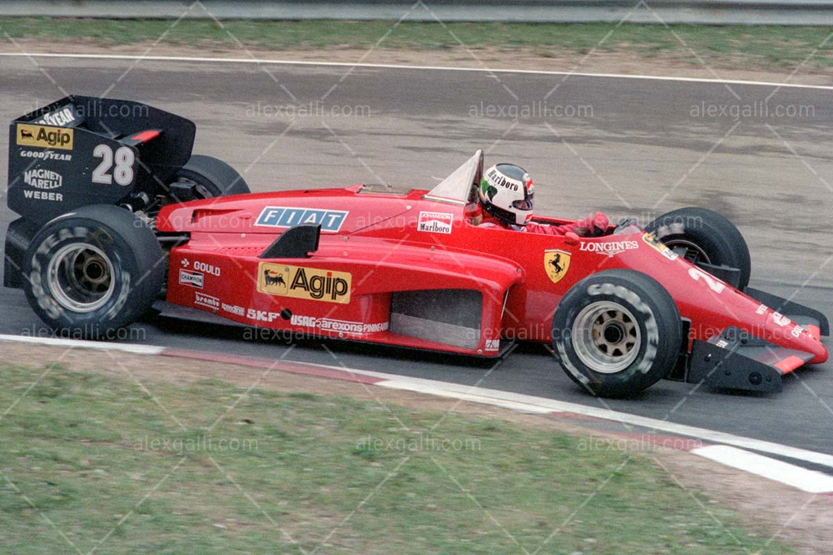 F1 1985 Stefan Johansson - Ferrari 156/85 - 19850064