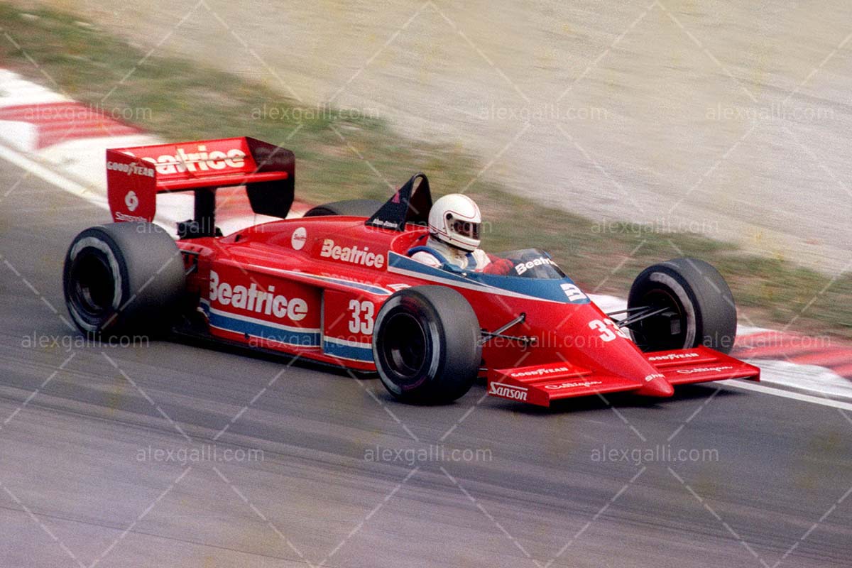 F1 1985 Alan Jones - Lola THL1 - 19850068