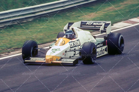 F1 1984 Jacques Laffite - Williams FW09 - 19840050