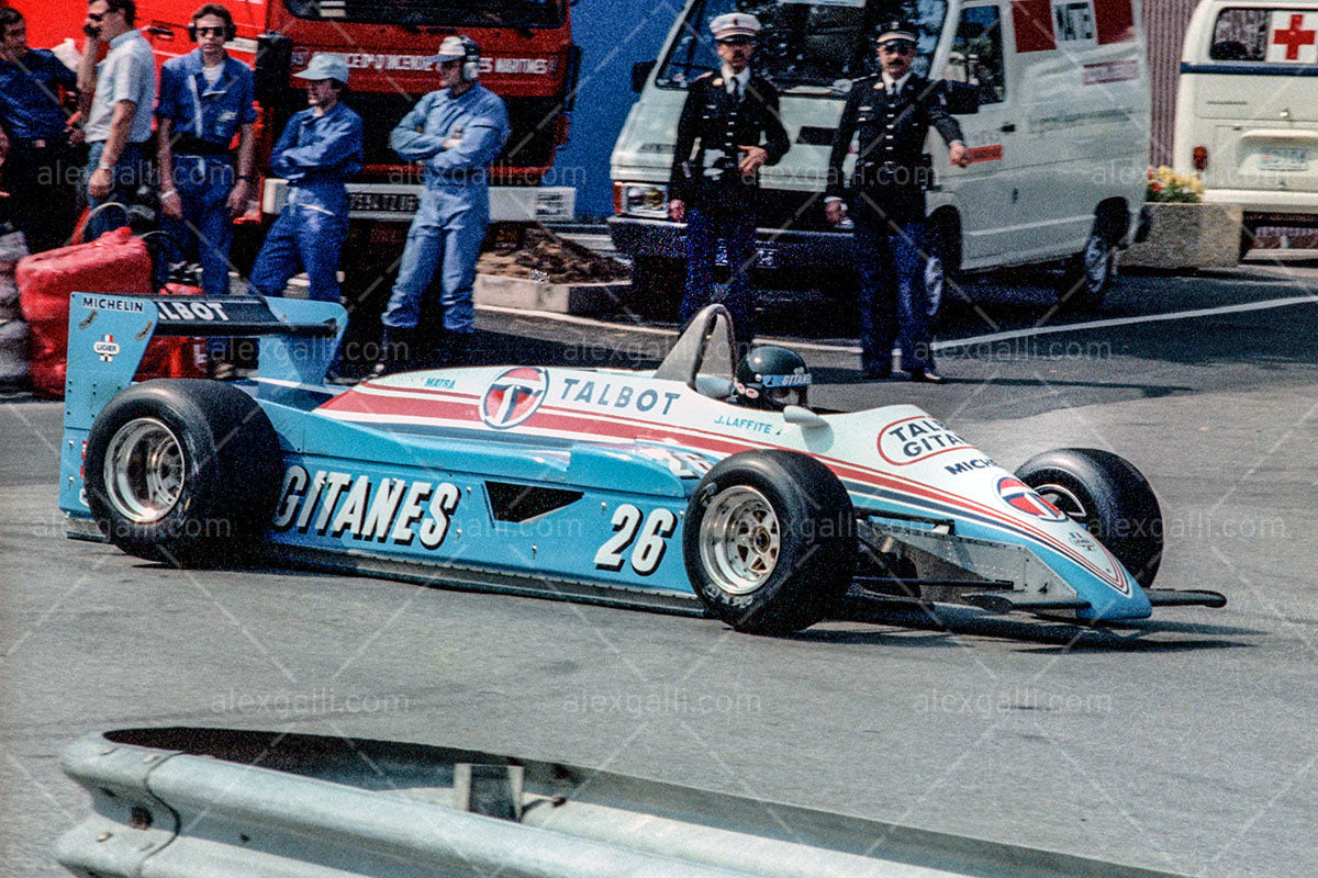 F1 1982 Jacques Laffite - Ligier JS17B - 19820037