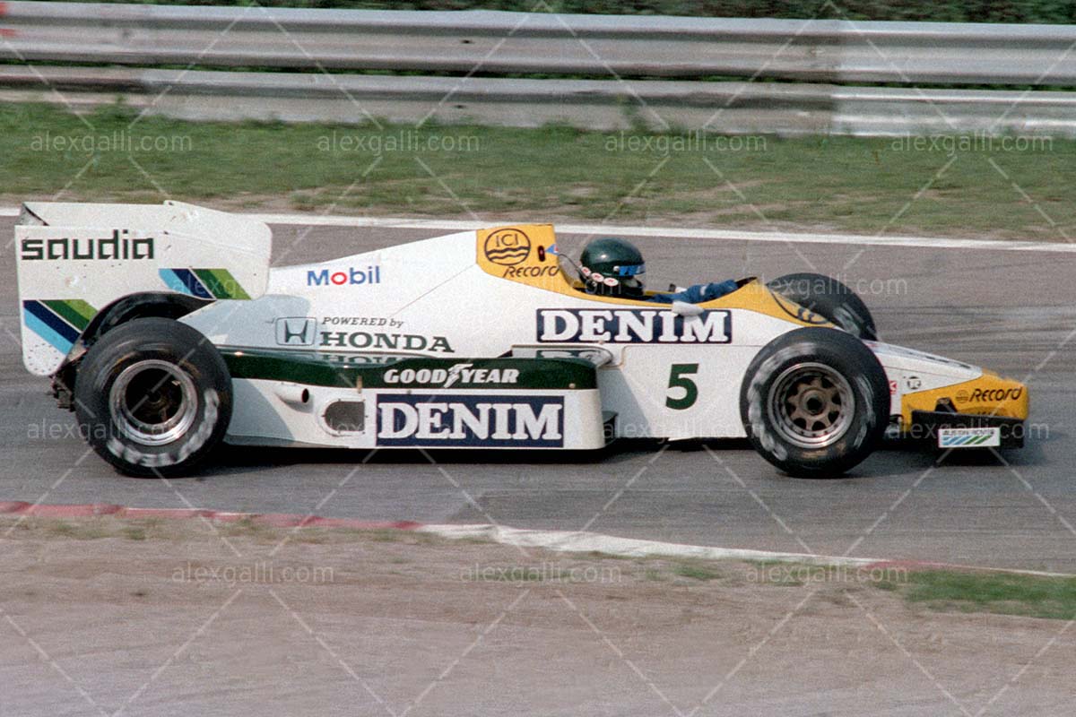 F1 1984 Jacques Laffite - Williams FW09 - 19840049
