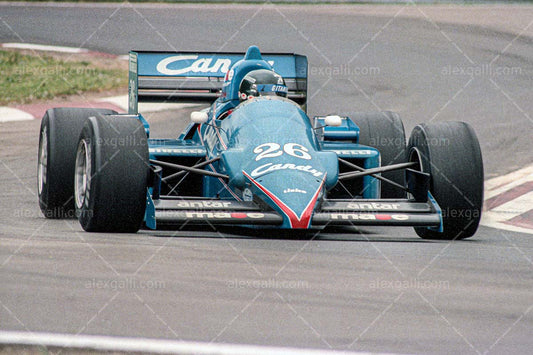 F1 1985 Jacques Laffite - Ligier JS25 - 19850070