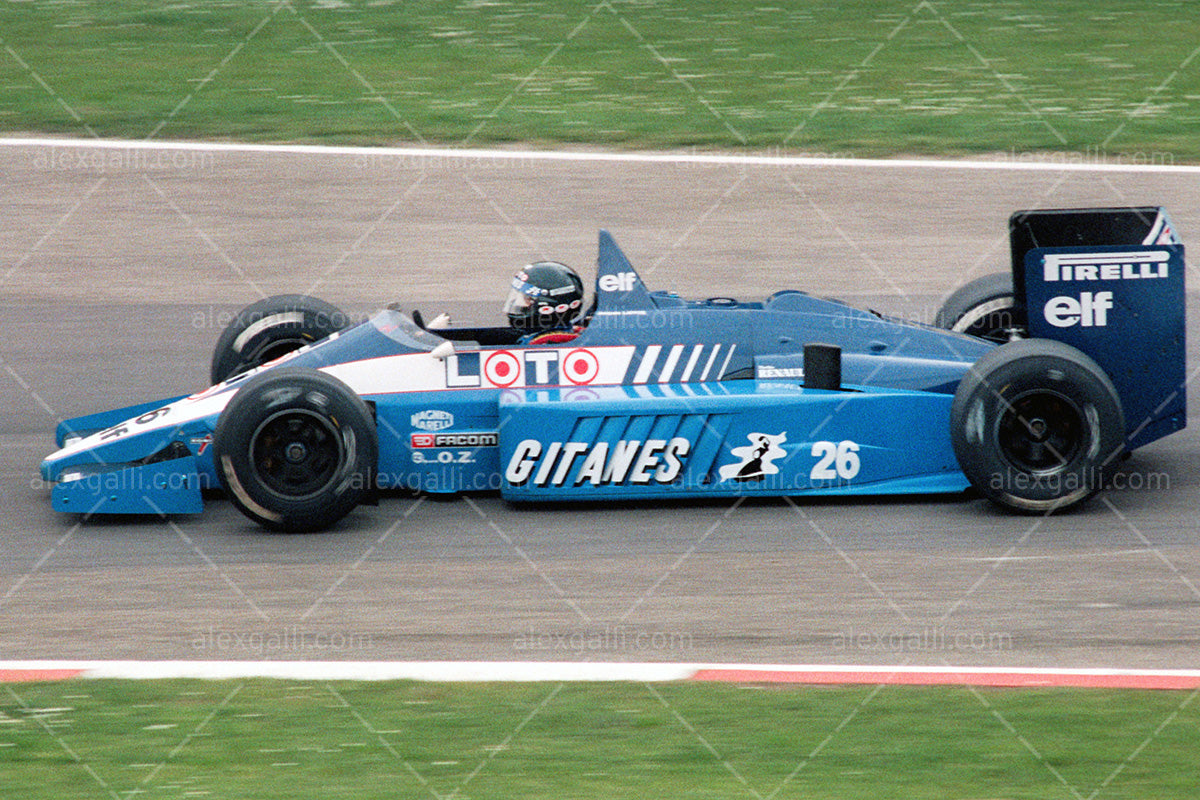 F1 1986 Jacques Laffite - Ligier JS27 - 19860061