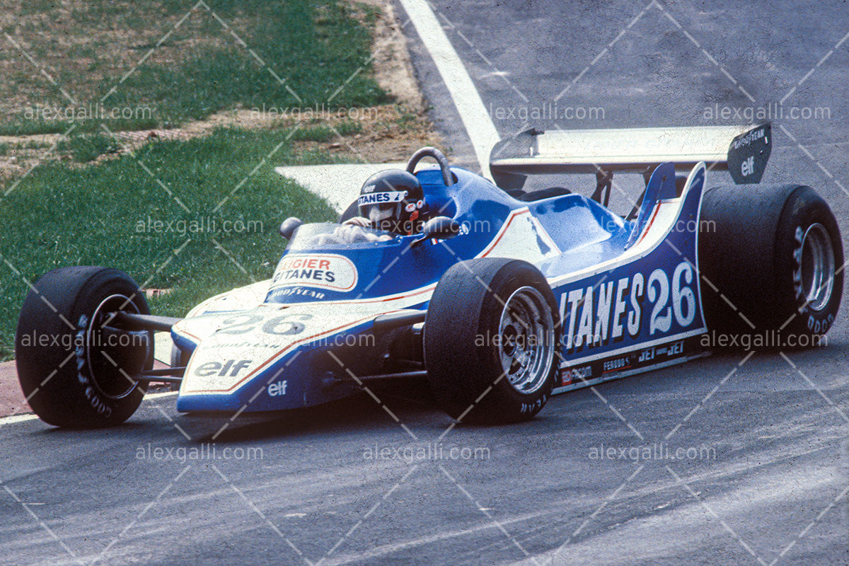 F1 1980 Jacques Laffite - Ligier JS1115 - 19800012