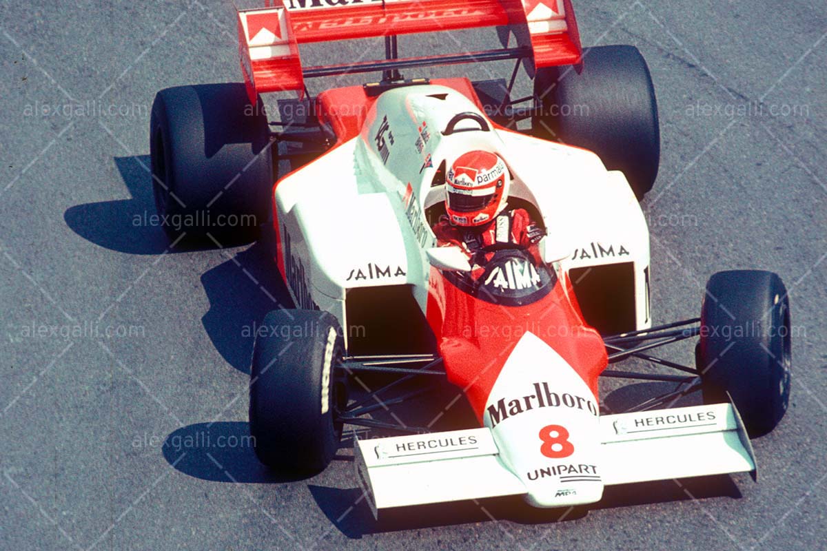 F1 1984 Niki Lauda - McLaren MP4/2 - 19840054