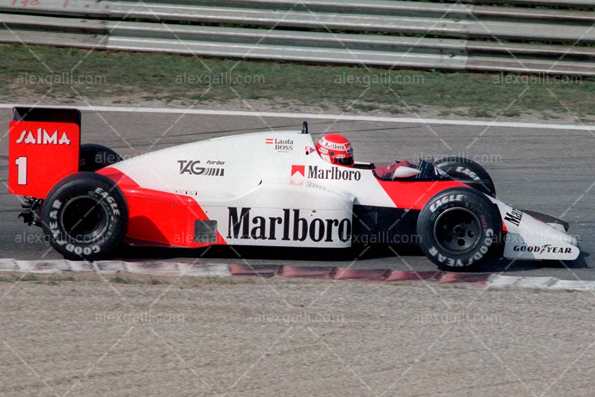 F1 1985 Niki Lauda - McLaren MP4/2B - 19850079
