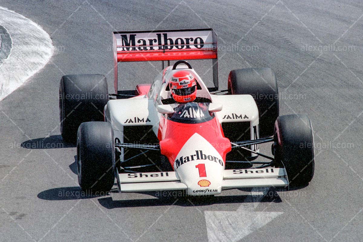 F1 1985 Niki Lauda - McLaren MP4/2B - 19850082