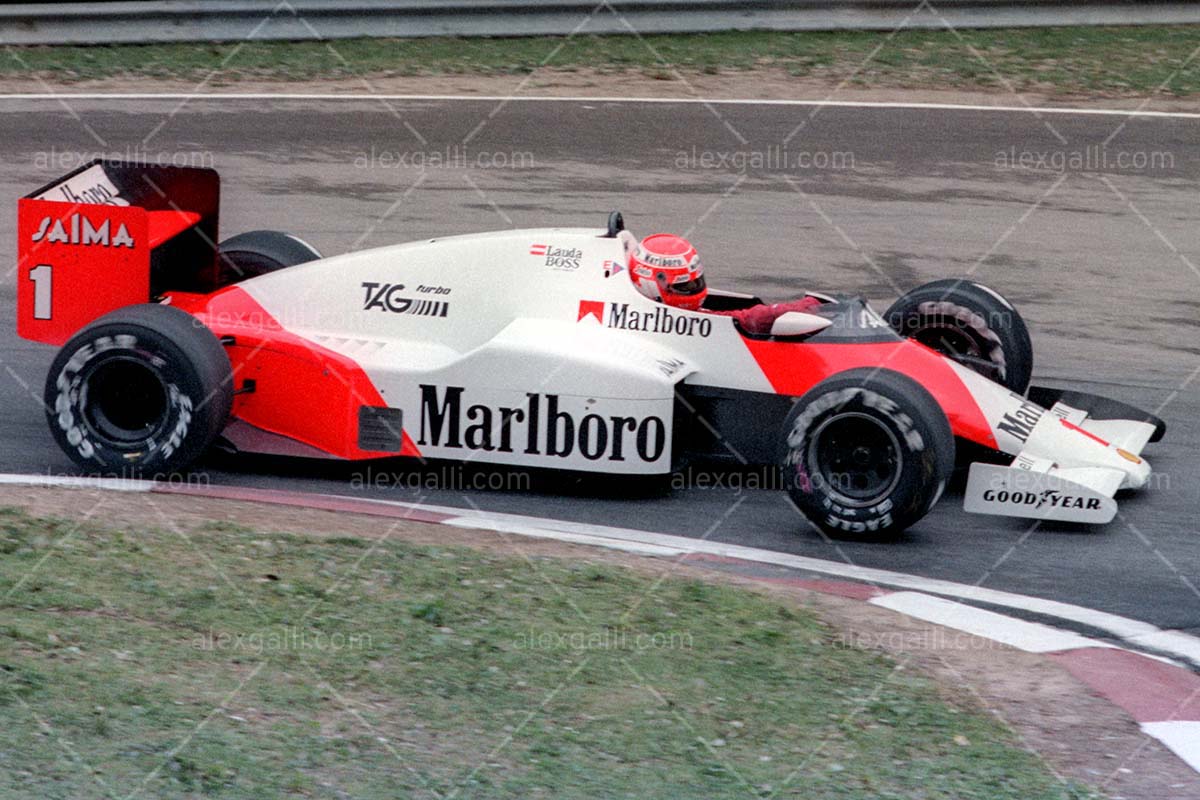 F1 1985 Niki Lauda - McLaren MP4/2B - 19850074