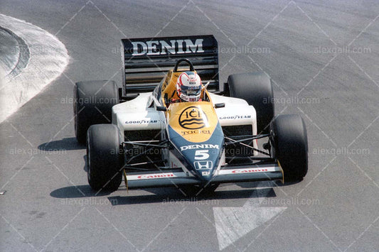 F1 1985 Nigel Mansell - Williams FW10 - 19850086