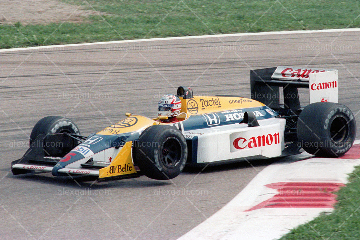 F1 1987 Nigel Mansell - Williams FW11B - 19870077