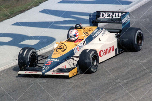 F1 1985 Nigel Mansell - Williams FW10 - 19850084