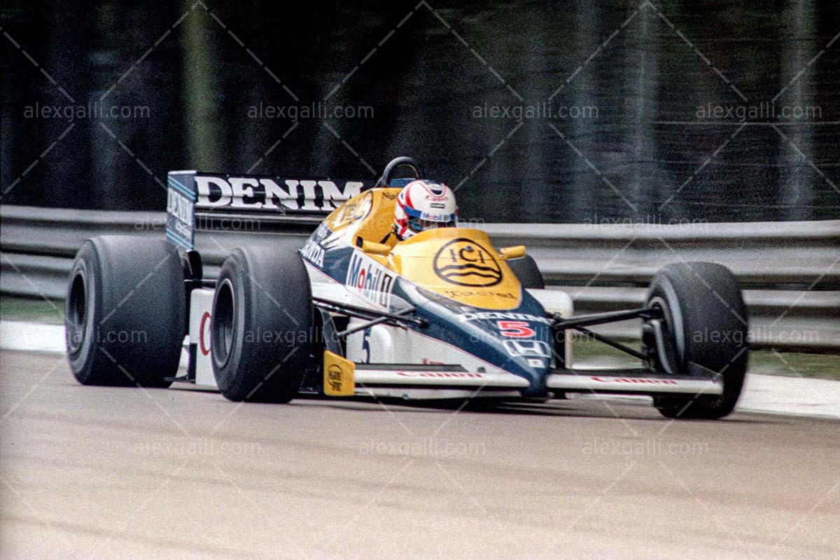 F1 1985 Nigel Mansell - Williams FW10 - 19850090