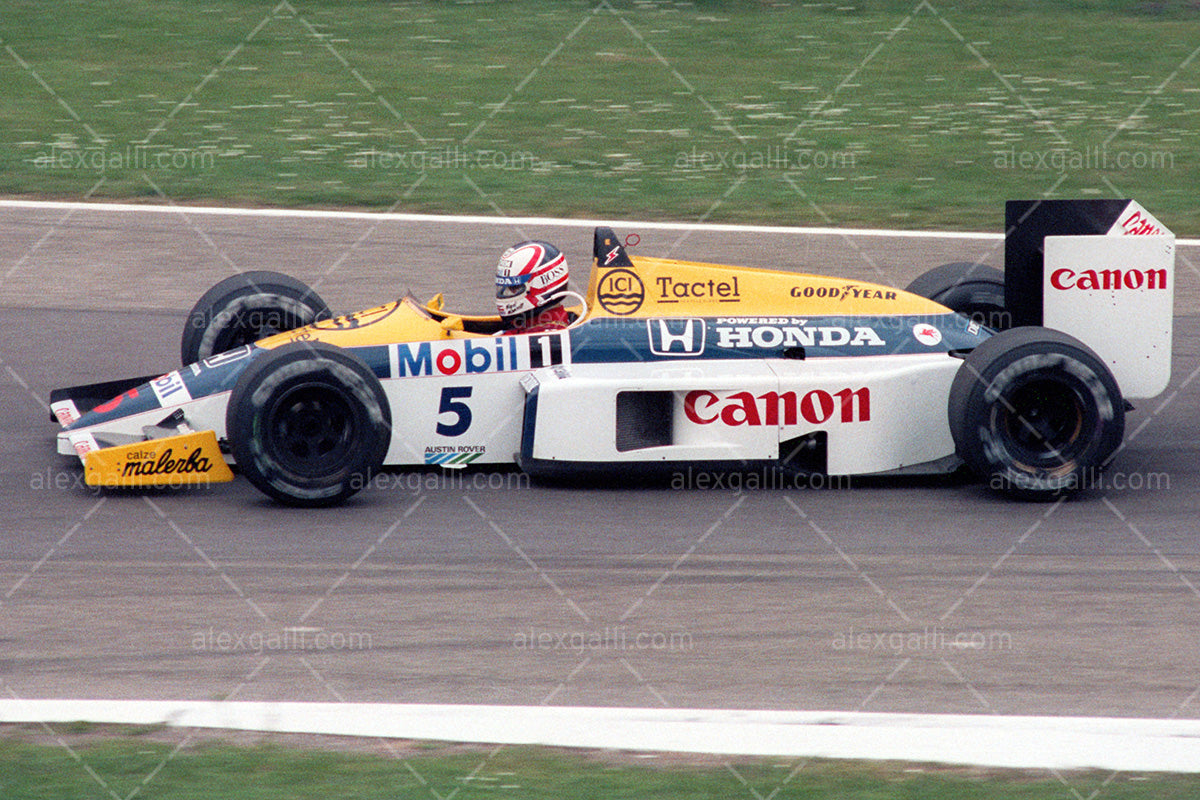 F1 1986 Nigel Mansell - Williams FW11 - 19860064