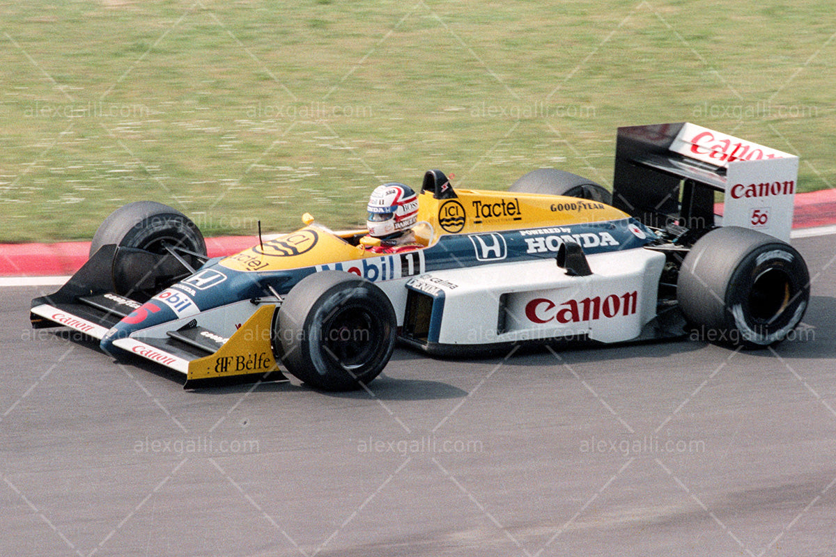 F1 1987 Nigel Mansell - Williams FW11B - 19870073