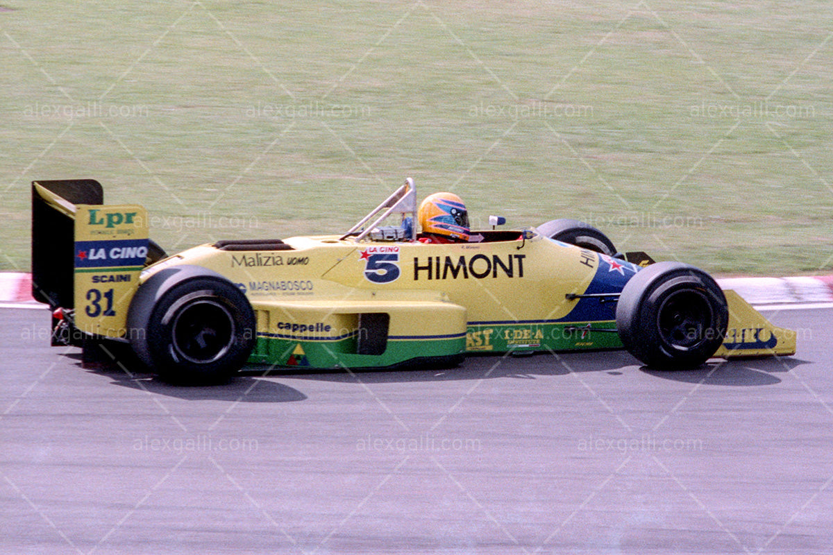 F1 1989 Roberto Moreno - Coloni FC189 - 19890054