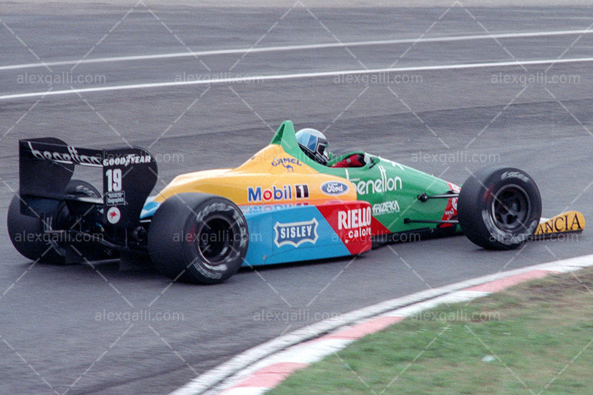 F1 1988 Alessandro Nannini - Benetton B188 - 19880034