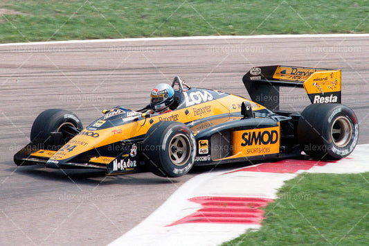 F1 1987 Alessandro Nannini - Minardi M187 - 19870085