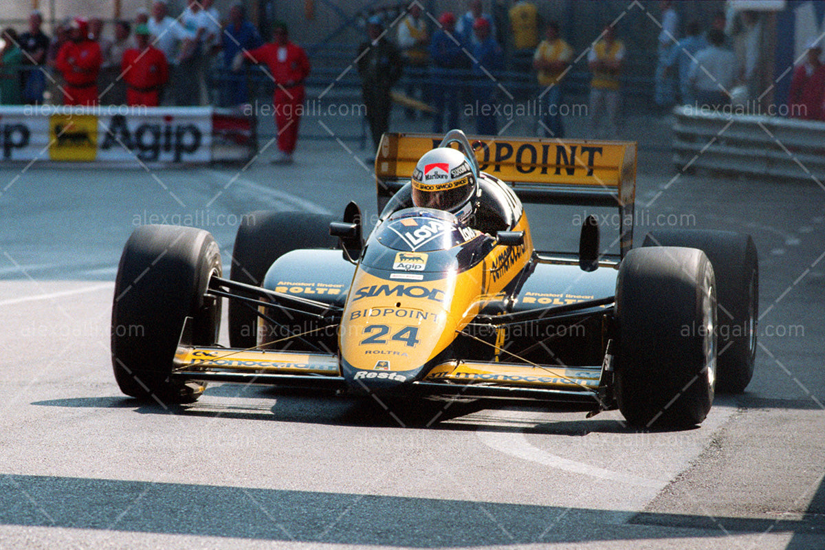 F1 1987 Alessandro Nannini - Minardi M187 - 19870083