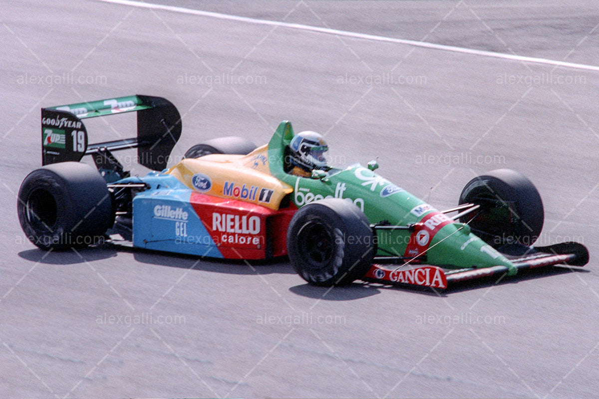 F1 1989 Alessandro Nannini - Benetton B188 - 19890058