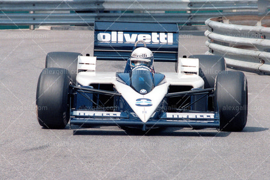 F1 1986 Riccardo Patrese - Brabham BT55 - 19860081