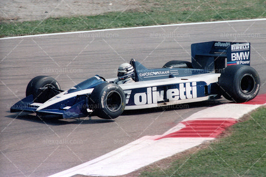 F1 1986 Riccardo Patrese - Brabham BT55 - 19860080