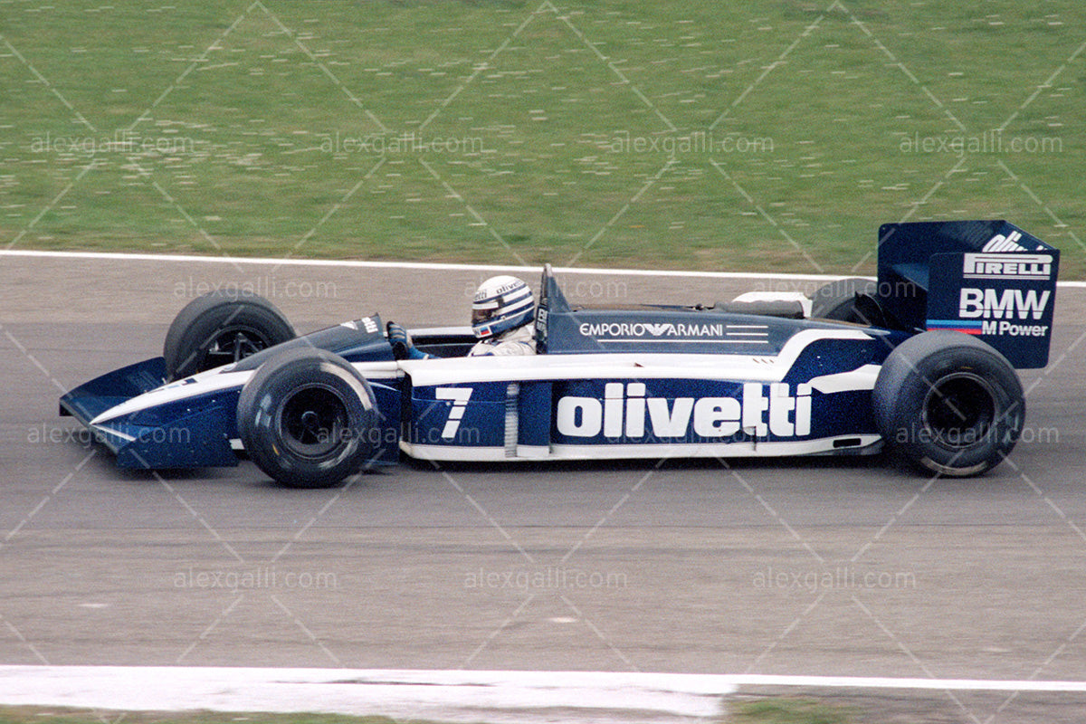 F1 1986 Riccardo Patrese - Brabham BT55 - 19860078