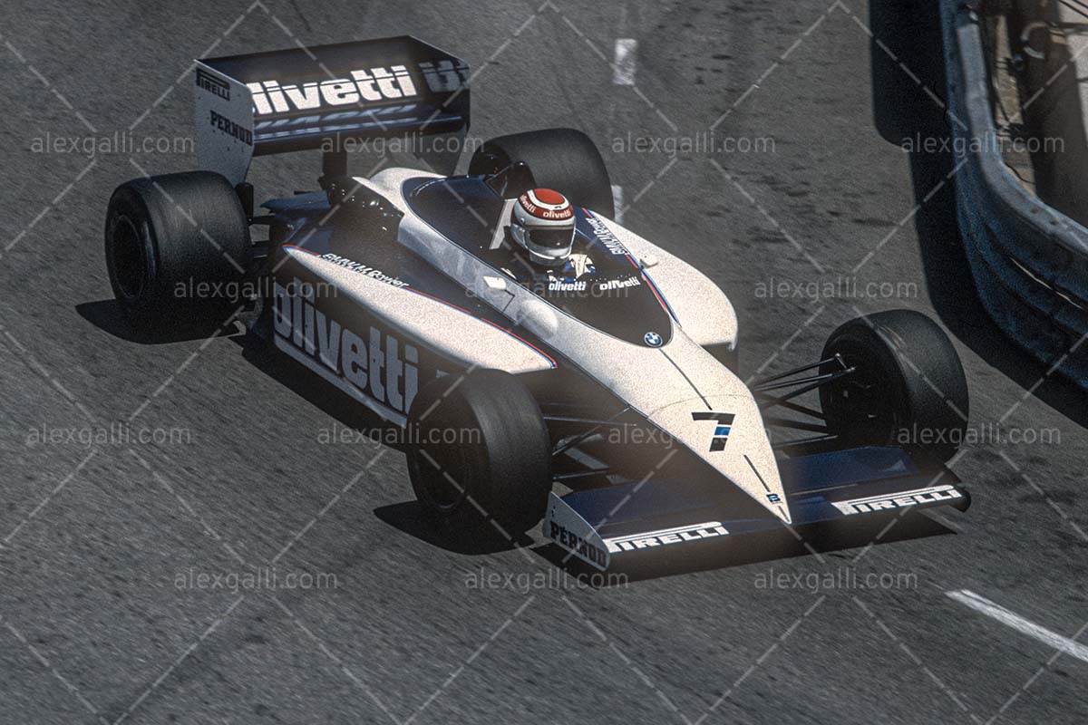 F1 1985 Nelson Piquet - Brabham BT54 - 19850106